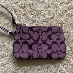 Coach wristlet / purse